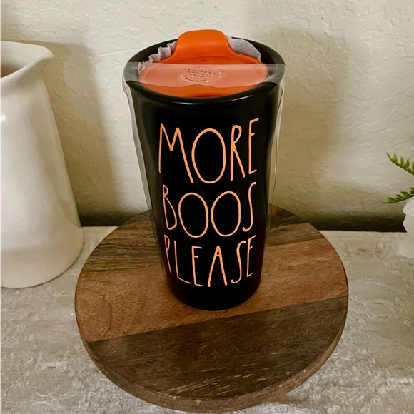 Rae Dunn MORE BOOS PLEASE Travel Tumbler - Picture 2 of 2